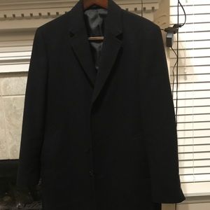 All Black Ralph Lauren Mens Overcoat